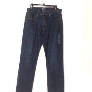 GAP Men's Dark Blue Straight Jeans